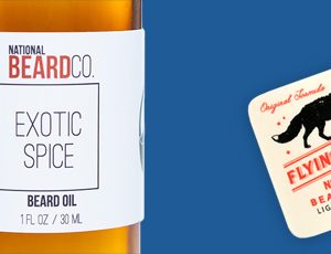 Beard Oil Labels