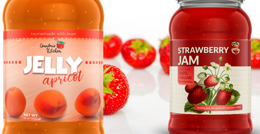 Jelly & Jam Labels