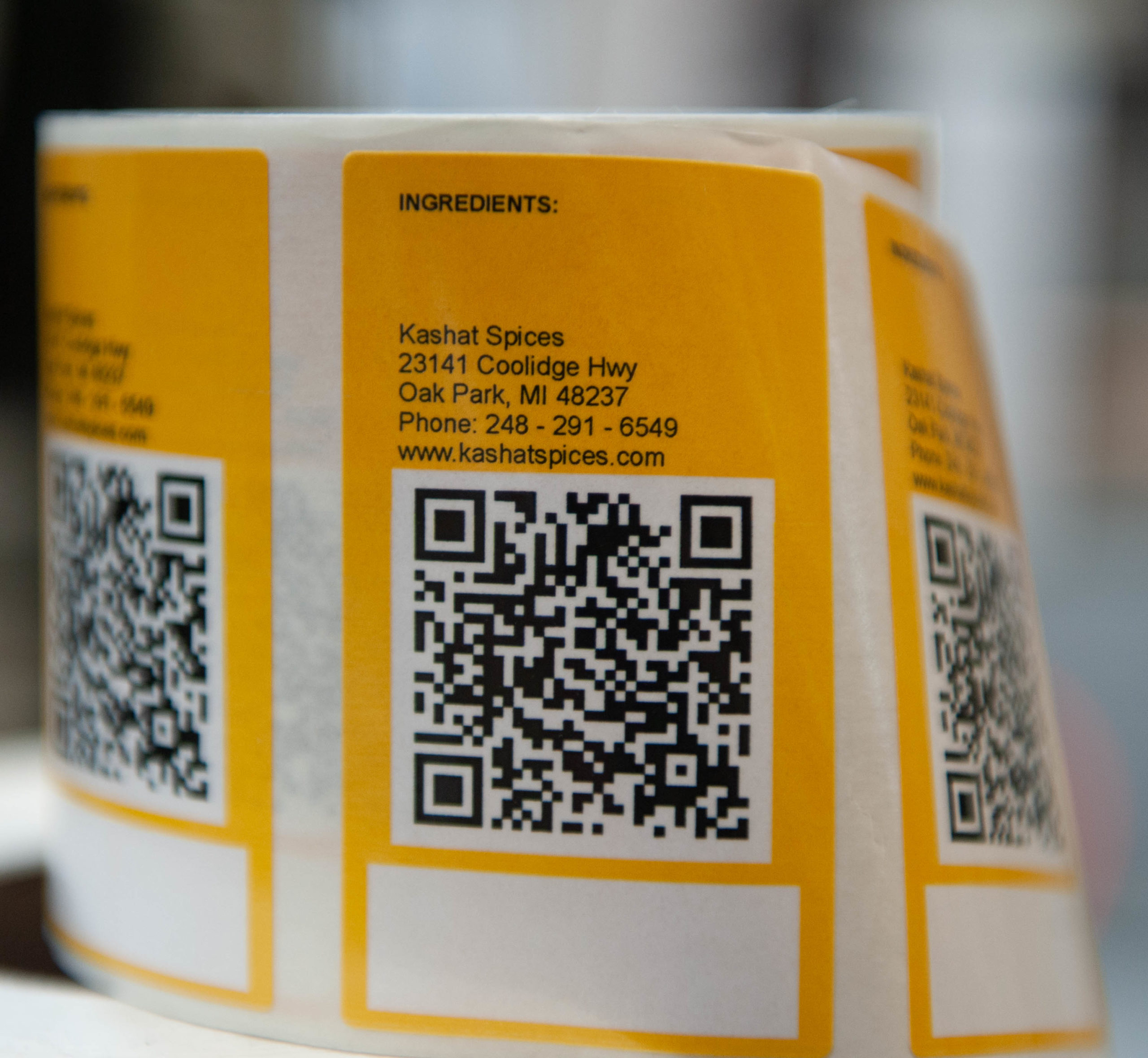 QR Code Labels